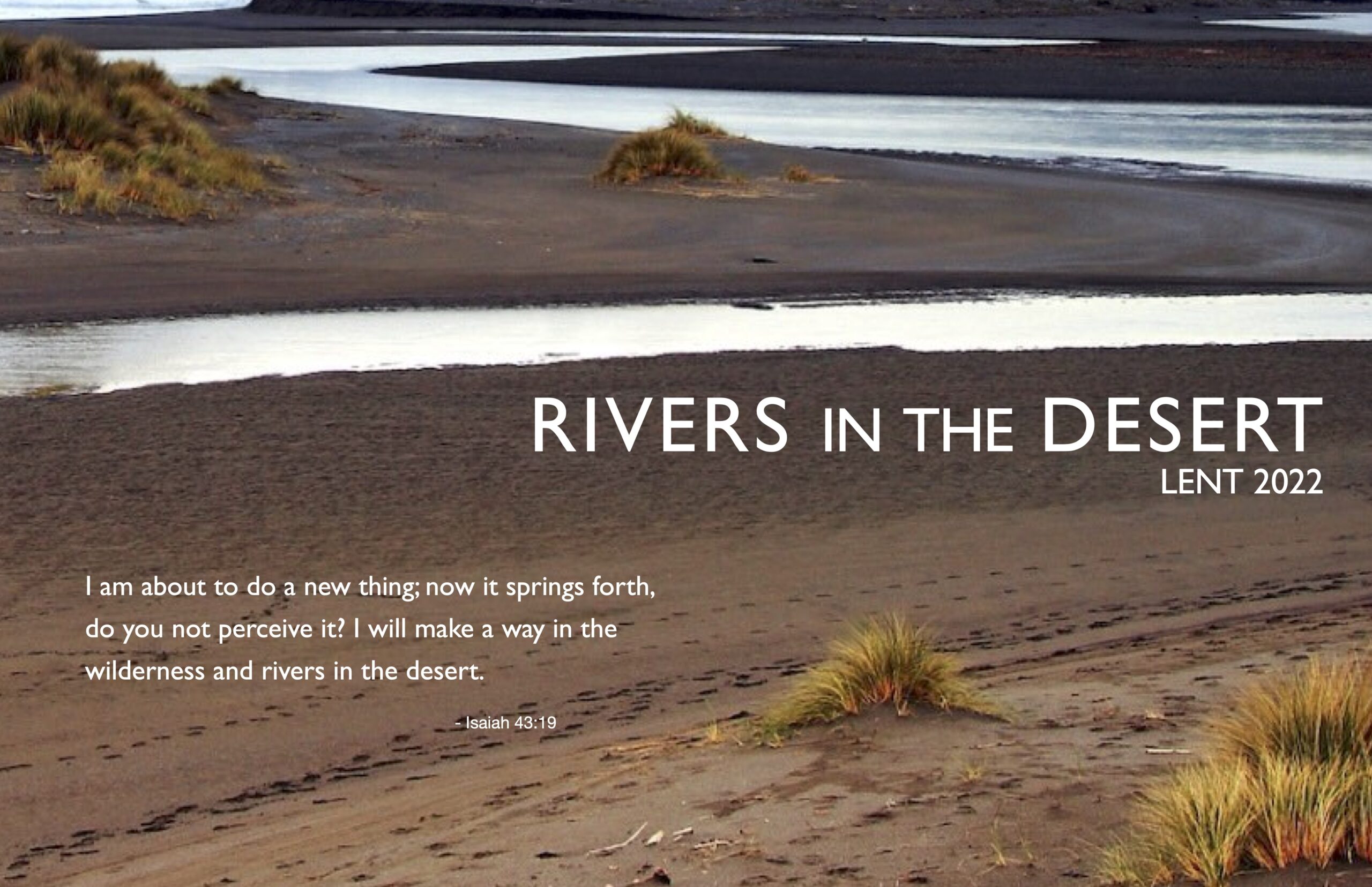Lent 2: Rivers in the Desert